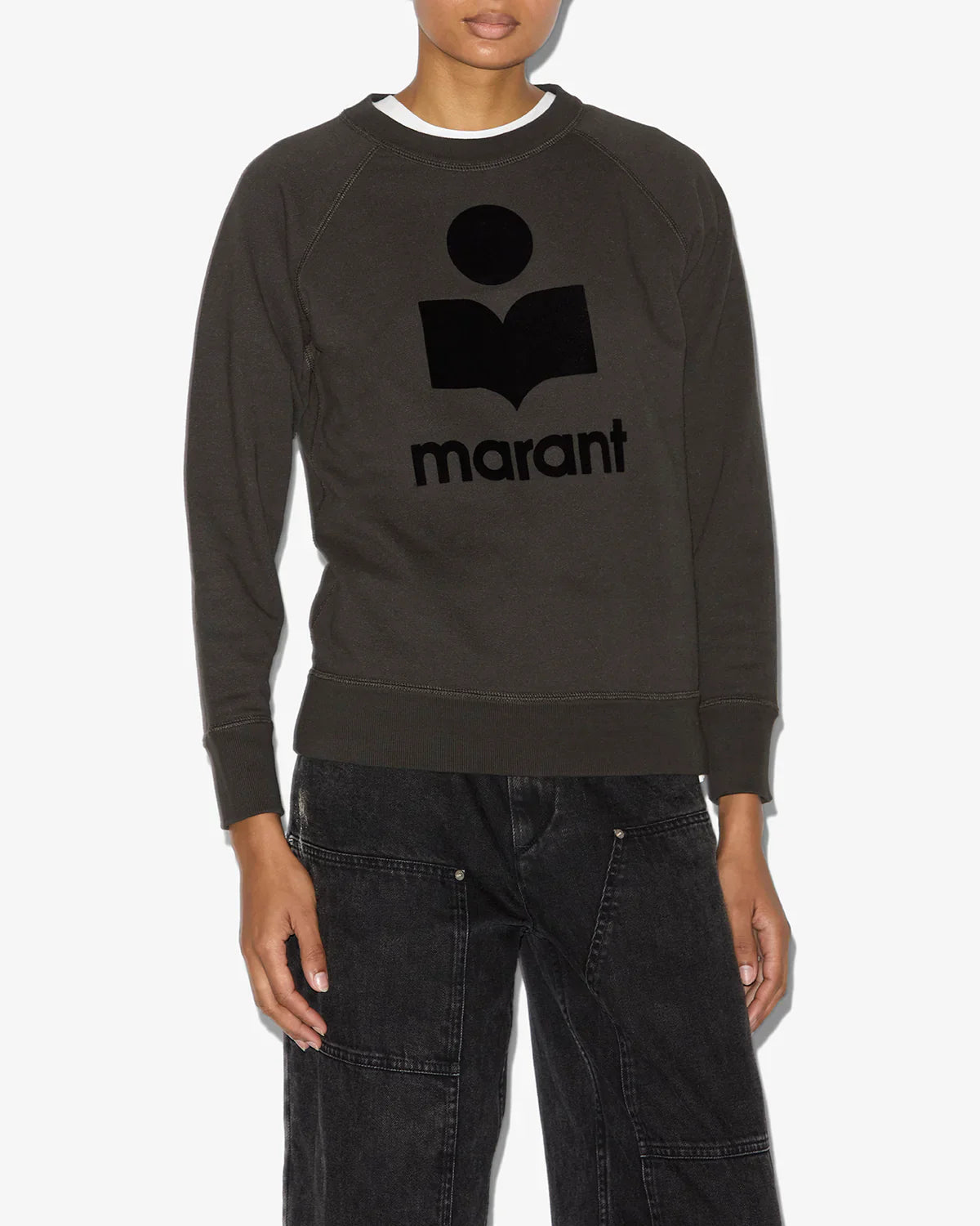Pull gris marron IB MILLYNY